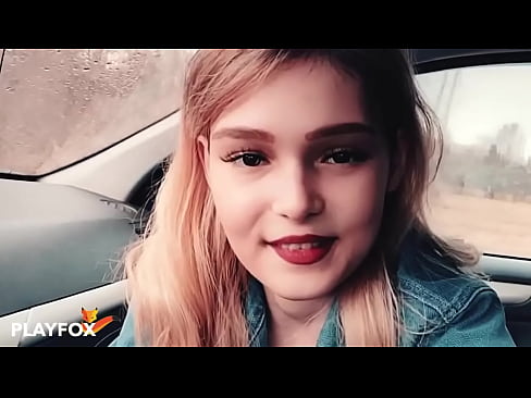 ❤️ Ilmaha kacsiga leh ayaa si farxad leh u nuugay kaadhka dhimista ️  Galmada dabada ﹏